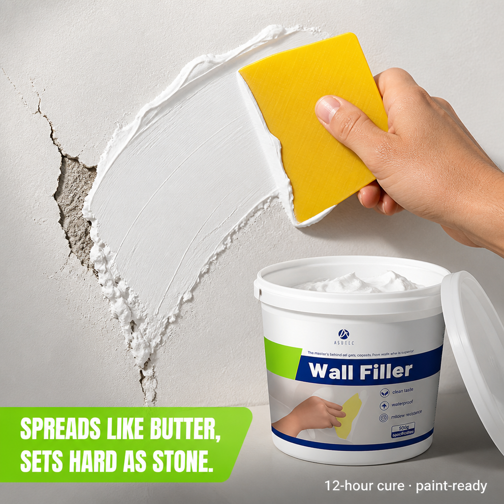 SmoothSavvy | Fix Cracks, Holes & Water Stains All in One Afternoon | elesira