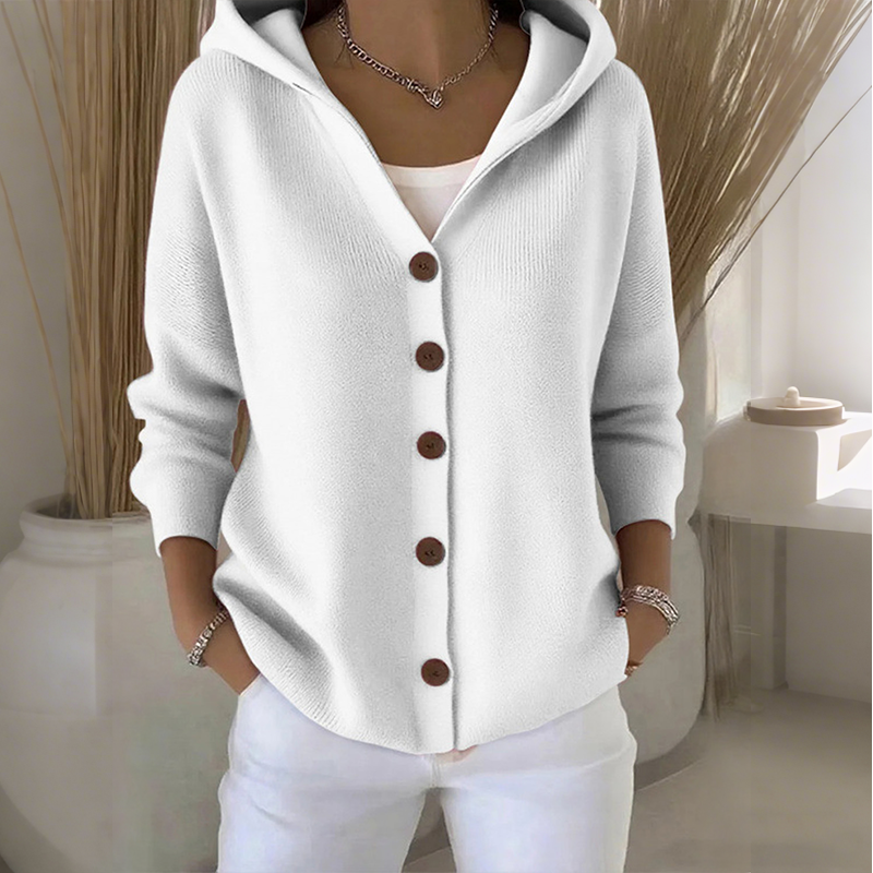 VeloraWeave Plush Hoodie | Omfavn fjærlett varme som fremhever alle kurver og gir stilen din frihet | elesira