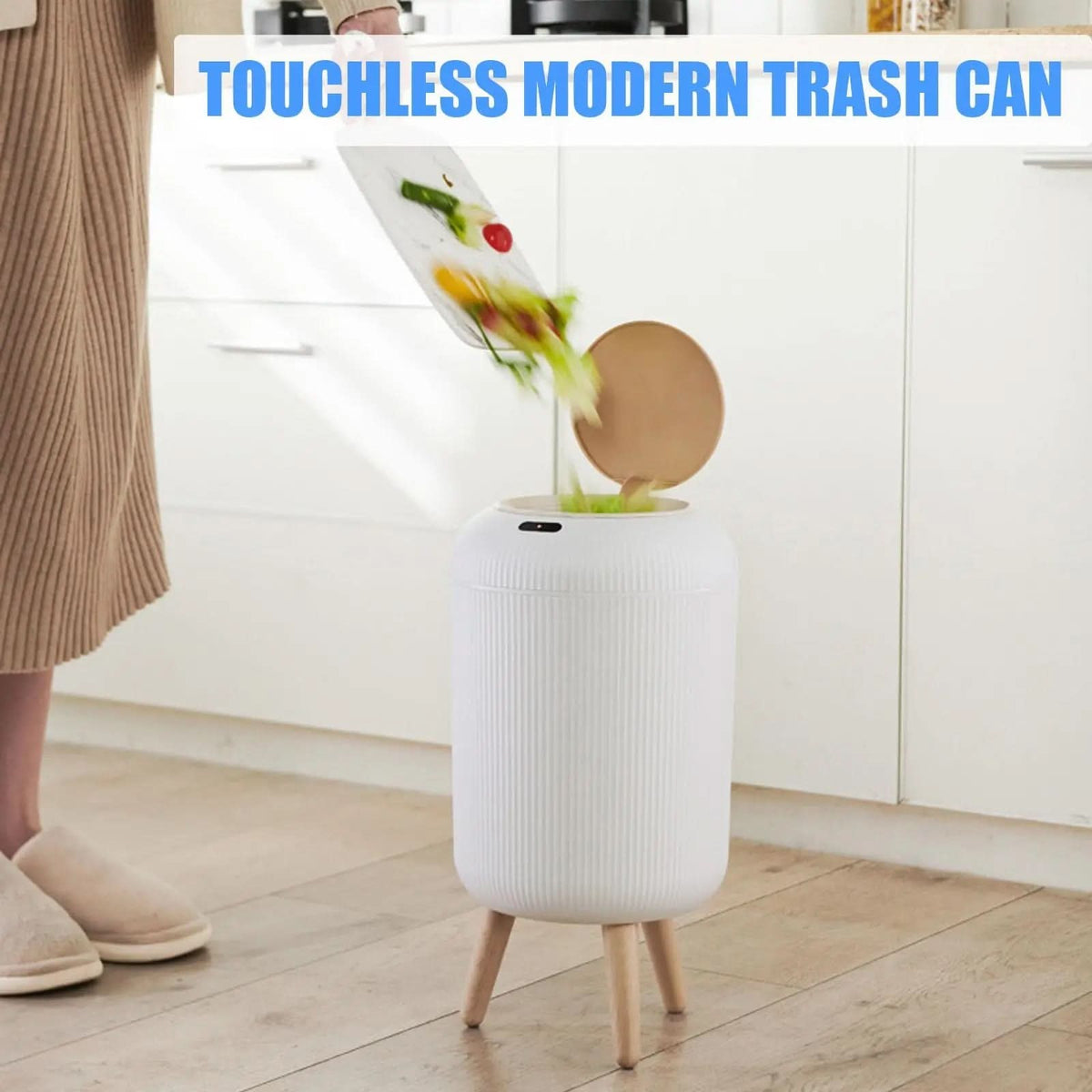 Smart Trash Can with Motion Sensor Technology | elesira