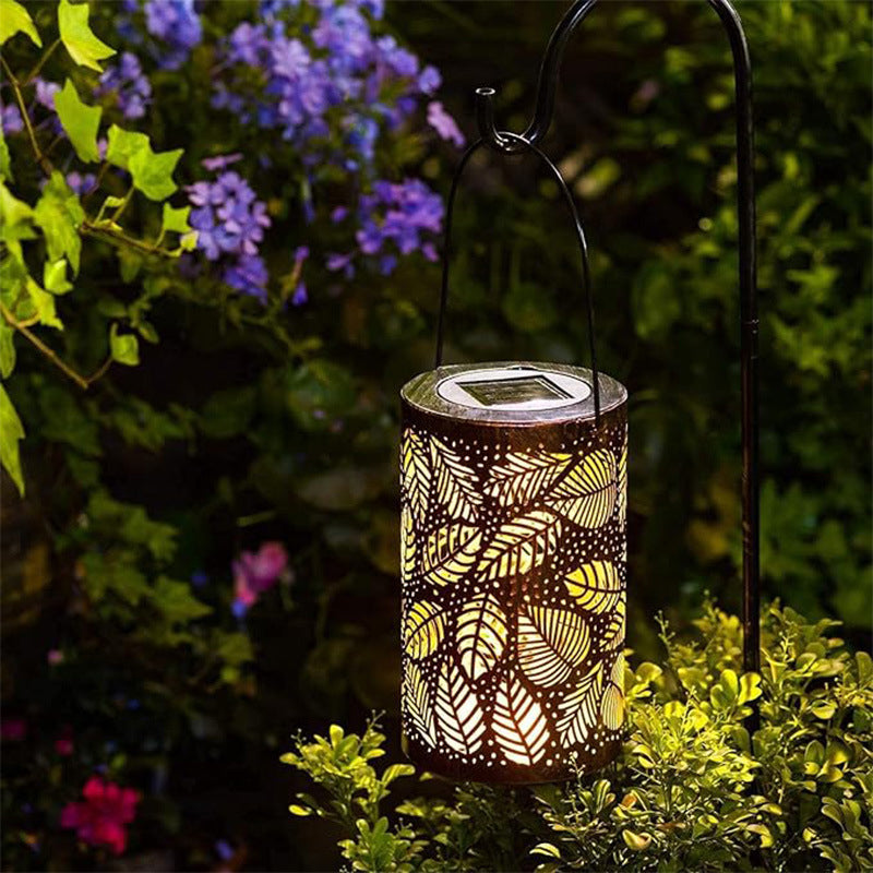 Solar garden lamp with sunflower motif | elesira
