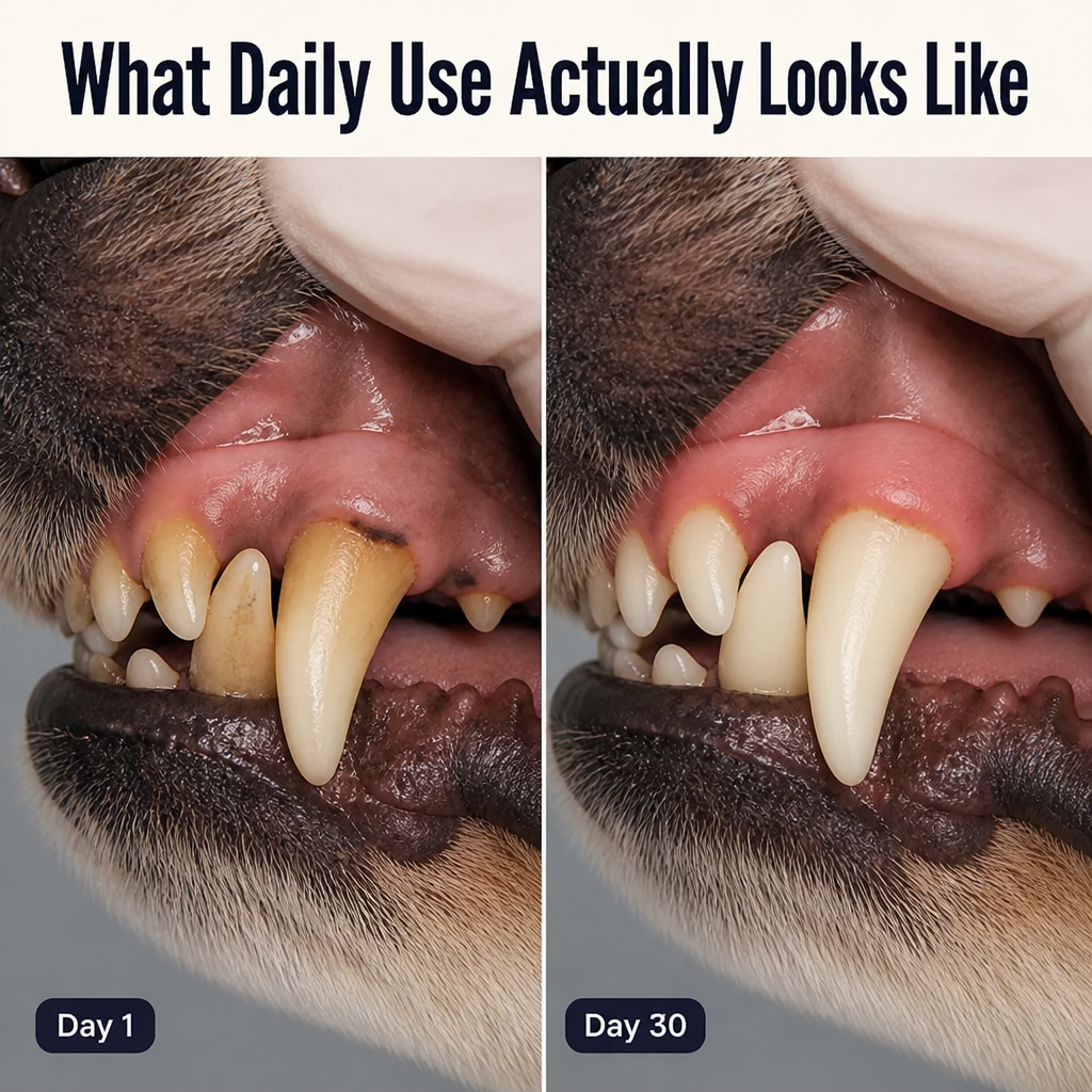 SmilePaw | Stop the Brushing Struggle and Remove Tartar in 30 Seconds a Day | elesira