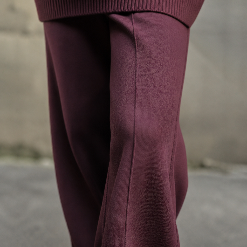 SilvaEase – Ensemble confortable composé d’un pull oversize et d’un pantalon à jambes larges | elesira