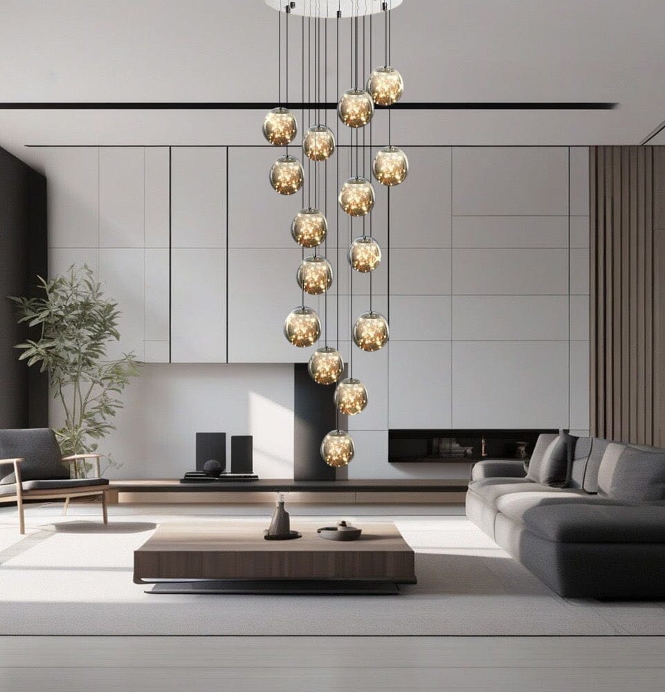 Sydel Bubble Glass Chandelier | elesira