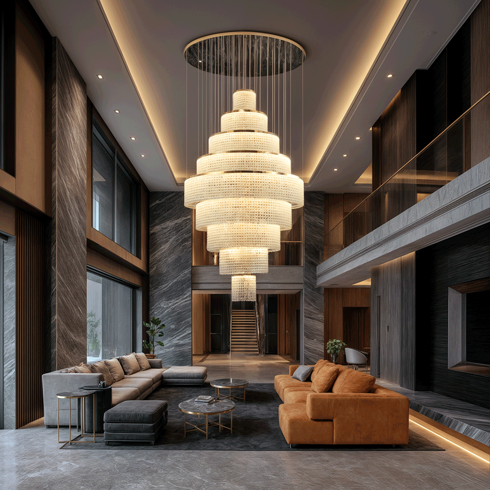 Melanie Crystal Ring Chandelier | elesira