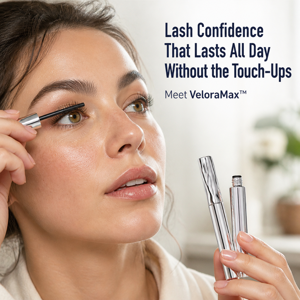VeloraMax | Lash Confidence That Lasts All Day Without a Flake or Smudge | elesira