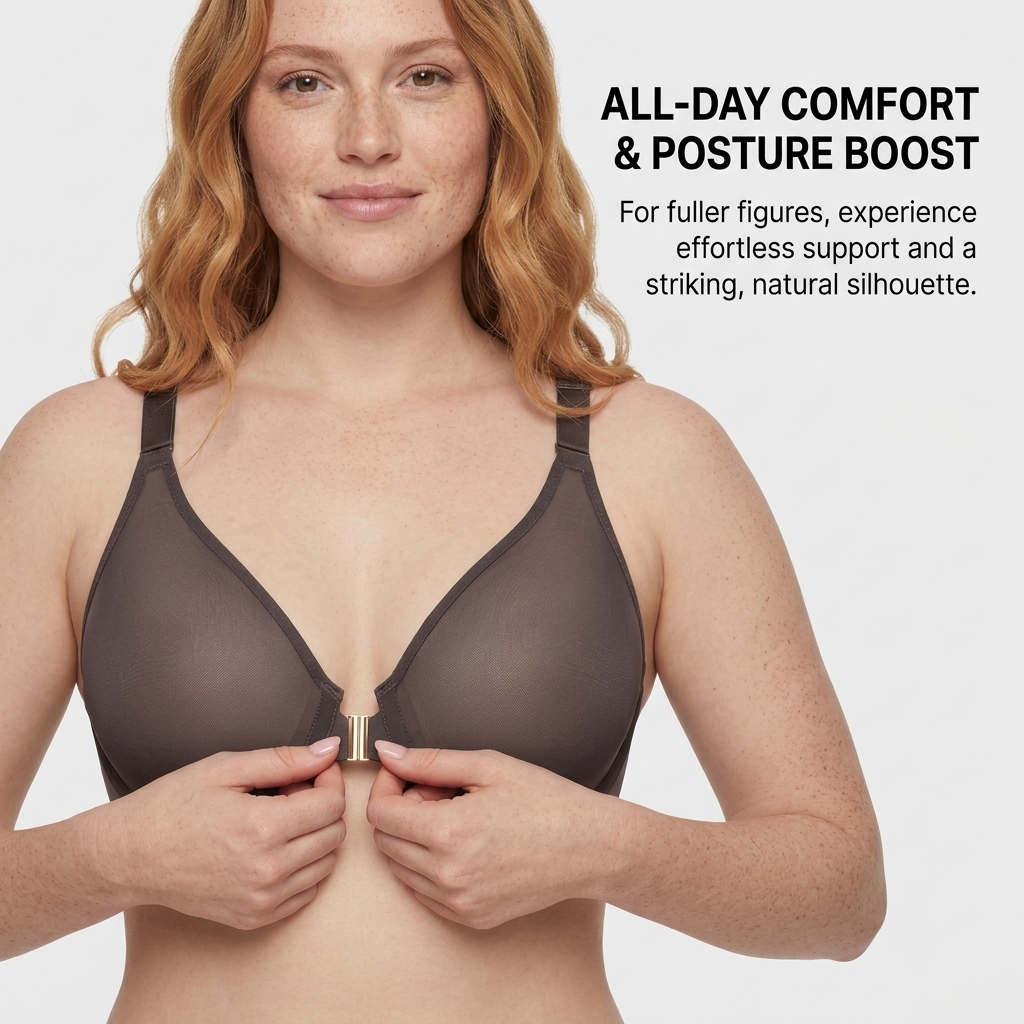 SilkStride Plunge Bra - ارفعي منحنياتك وثقتك مع راحة طوال اليوم | elesira