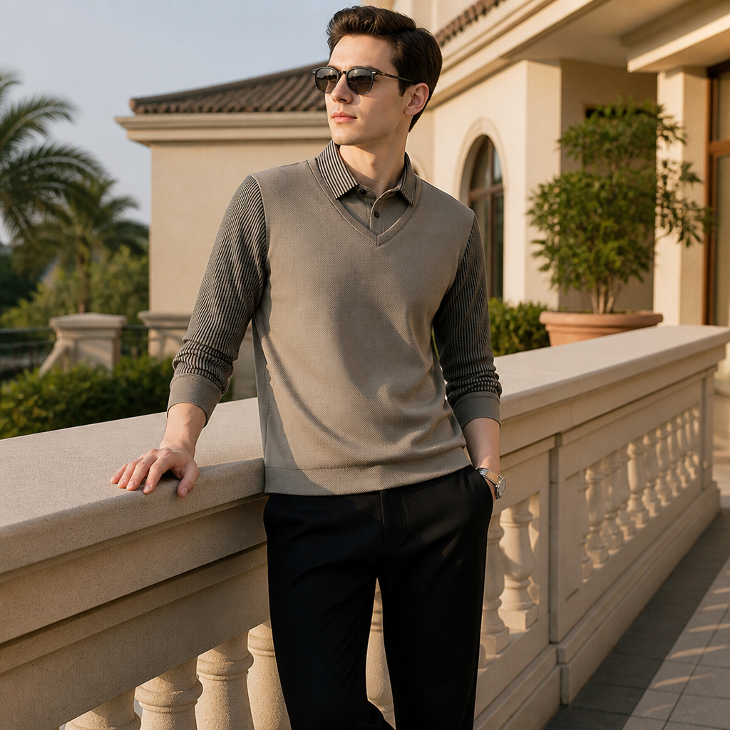 VeloriShade 2-Piece Shirt Set | 每次穿着都舒适自在，自信满满 | elesira