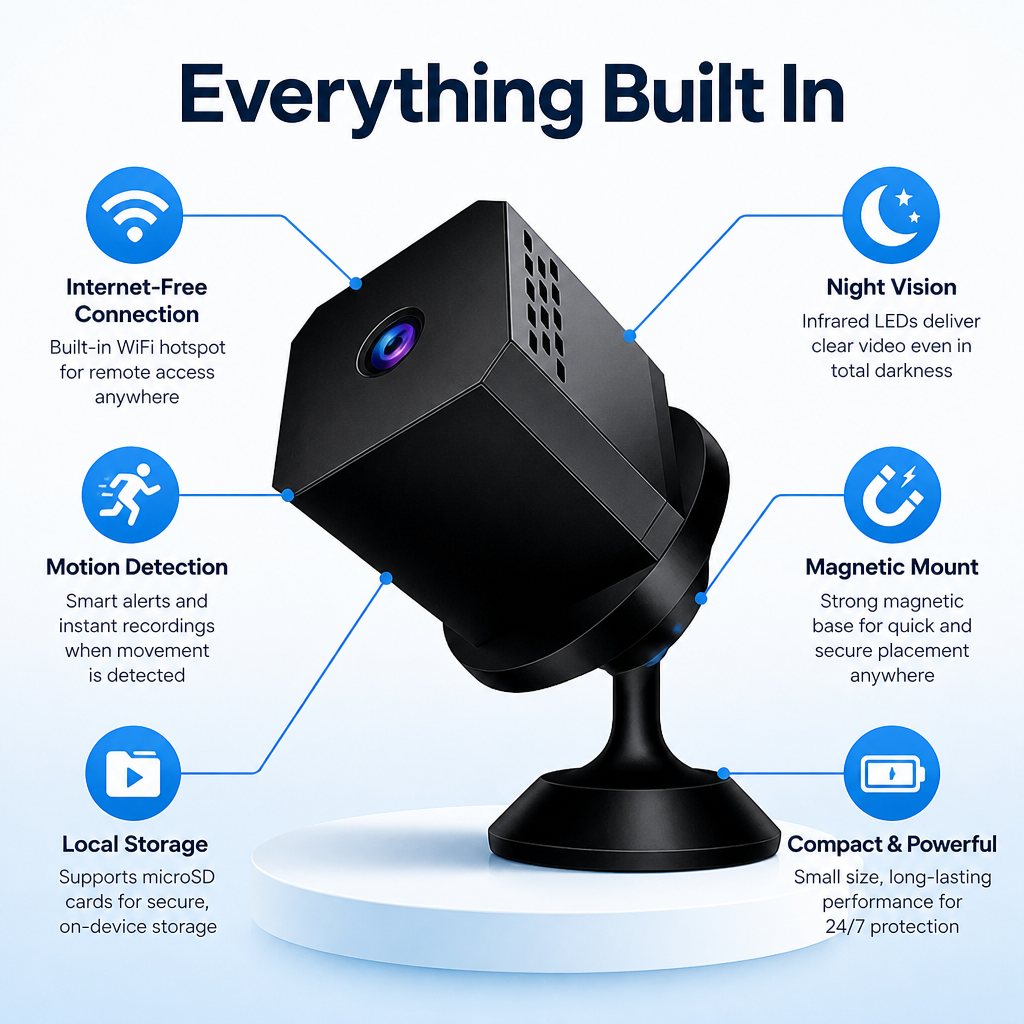 VigilancePro - Experience Unstoppable Security That Sees Everything, Even in Darkness | elesira