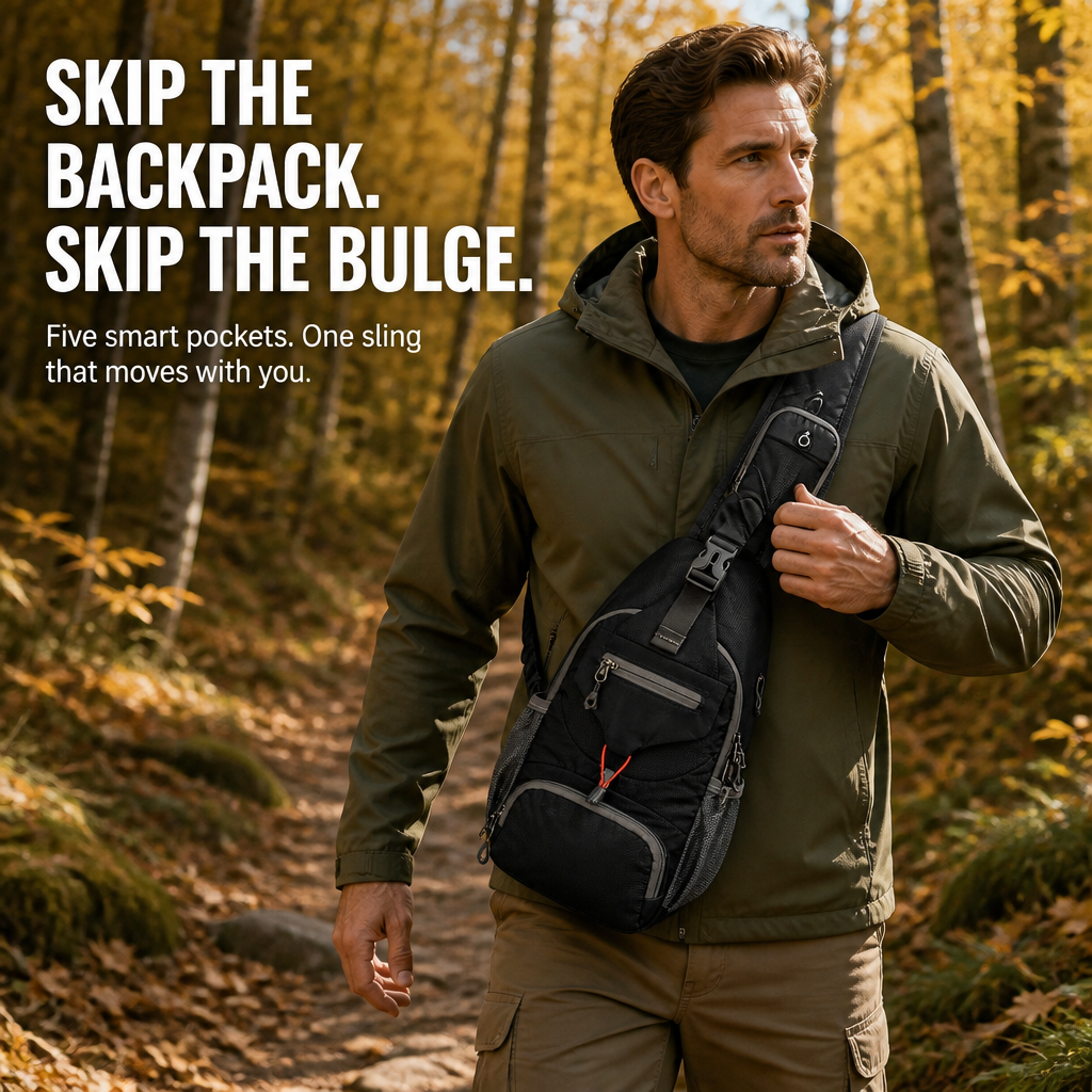 SmartPack | Hold Your Phone, Wallet & Water Bottle Minus the Backpack Bulk | elesira