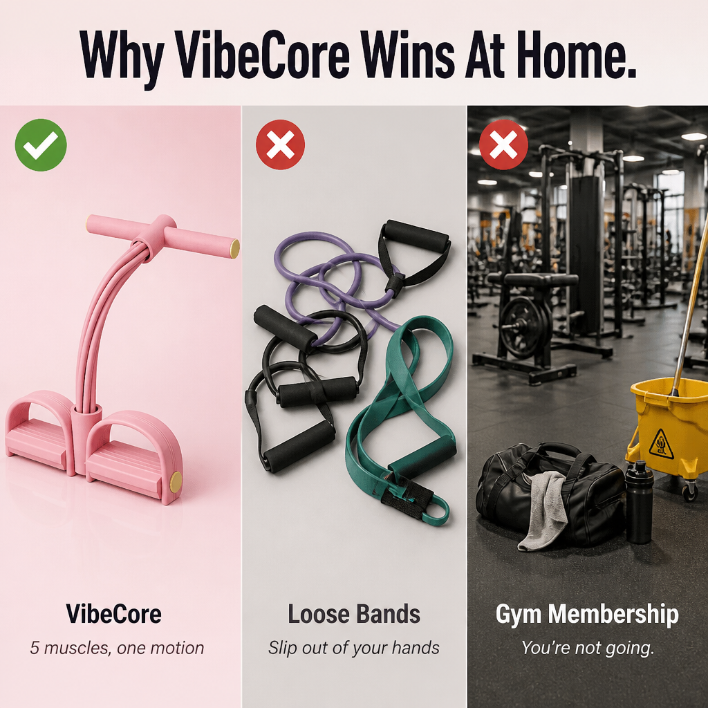 VibeCore | Wyrzeźb ramiona, mięśnie brzucha i nogi z kanapy w 10 minut | elesira