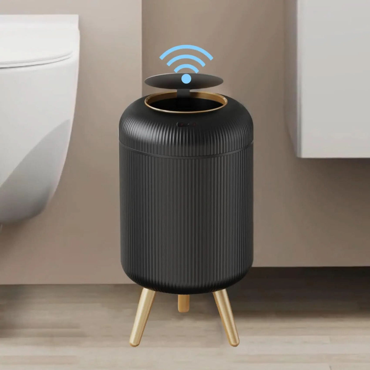 Smart Trash Can with Motion Sensor Technology | elesira