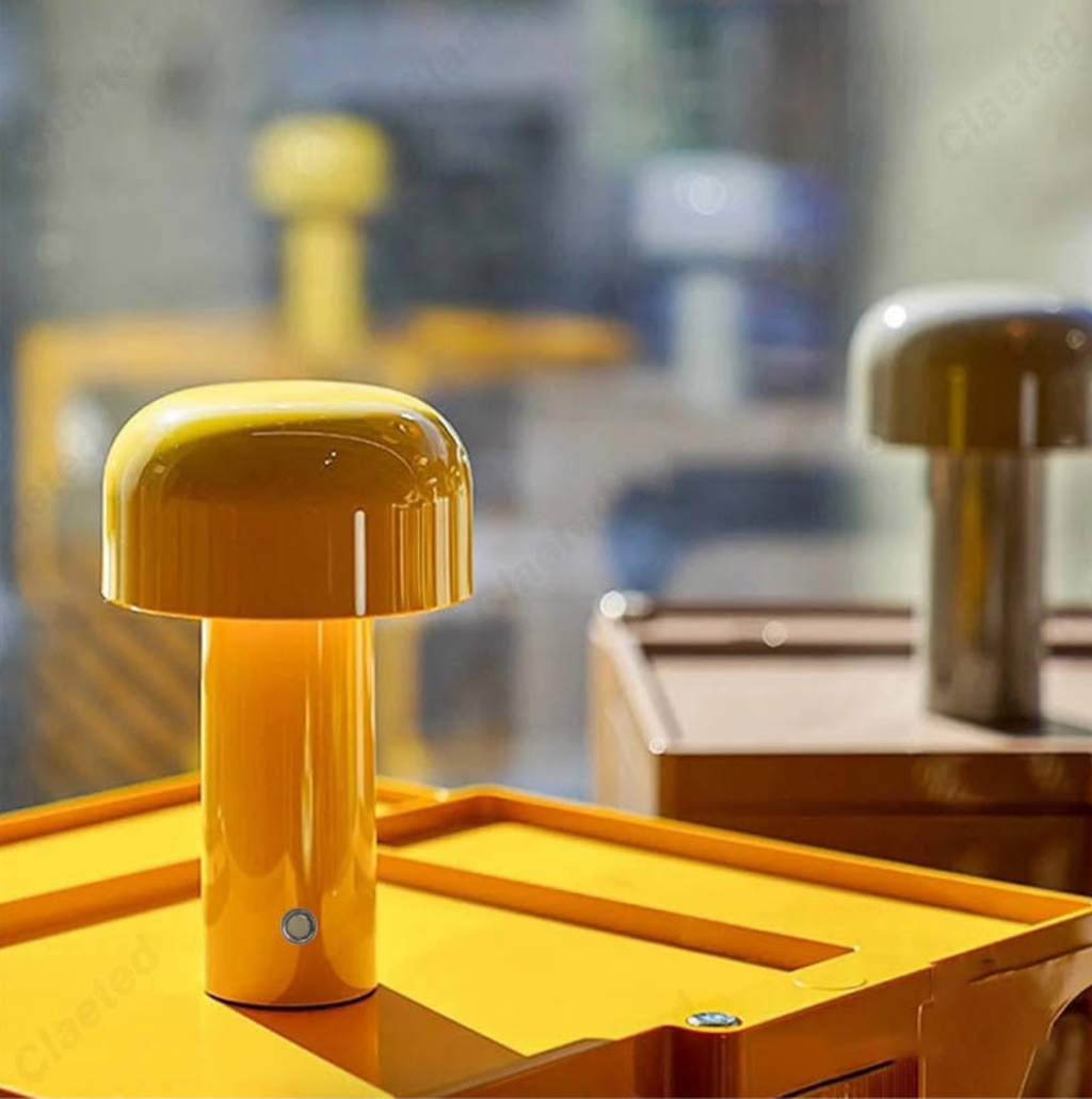 Trådløs, dimbar LED-bordlampe med batteri LeonieDeko - moderne stil - stue - leselampe - nattbordslampe | elesira