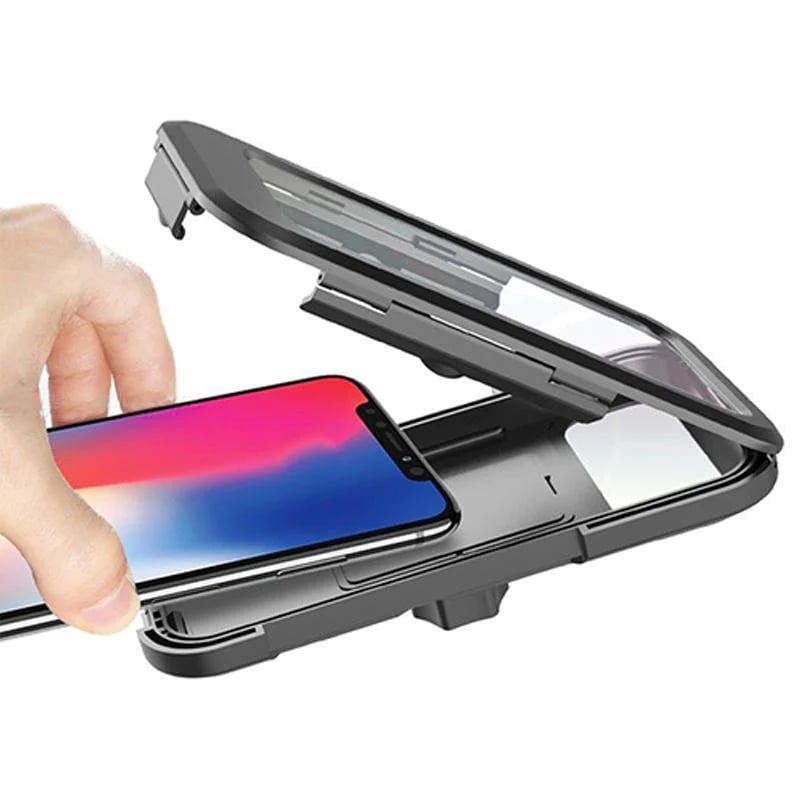 Wireless Charging Bicycle Phone Mount – Waterproof Design | elesira