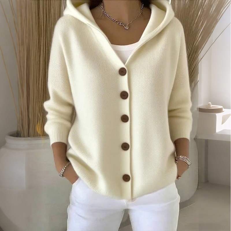 VeloraWeave Plush Hoodie | Omfavn fjærlett varme som fremhever alle kurver og gir stilen din frihet | elesira