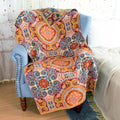 Serviette en coton de style vintage à motif bohème | elesira