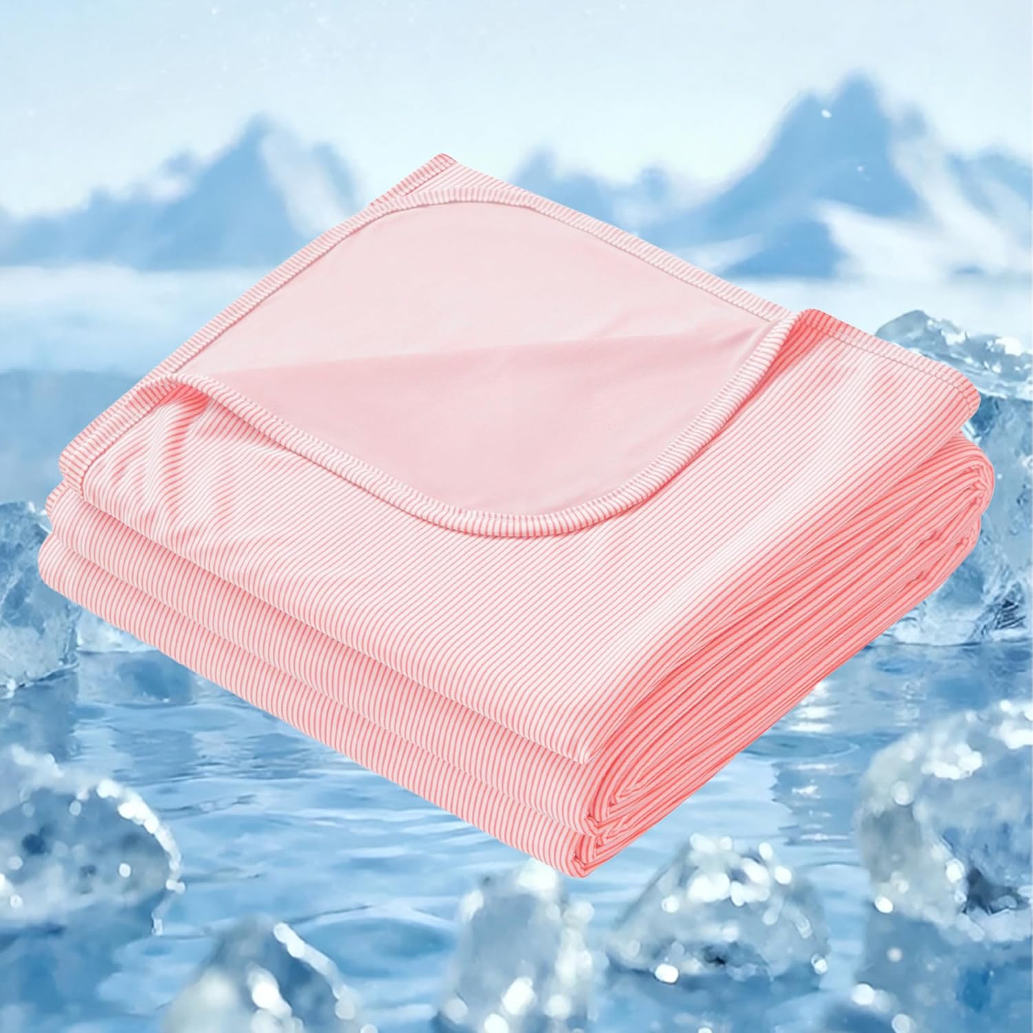 Cozy Comfort Cooling Blanket For Hot Sleepers With Breathable Fabric Light Summer Throw - Elesira