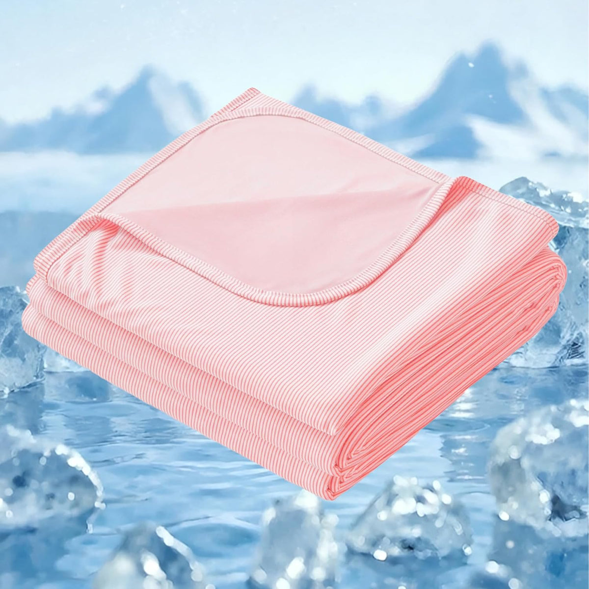 Cozy Comfort Cooling Blanket For Hot Sleepers With Breathable Fabric Light Summer Throw - Elesira