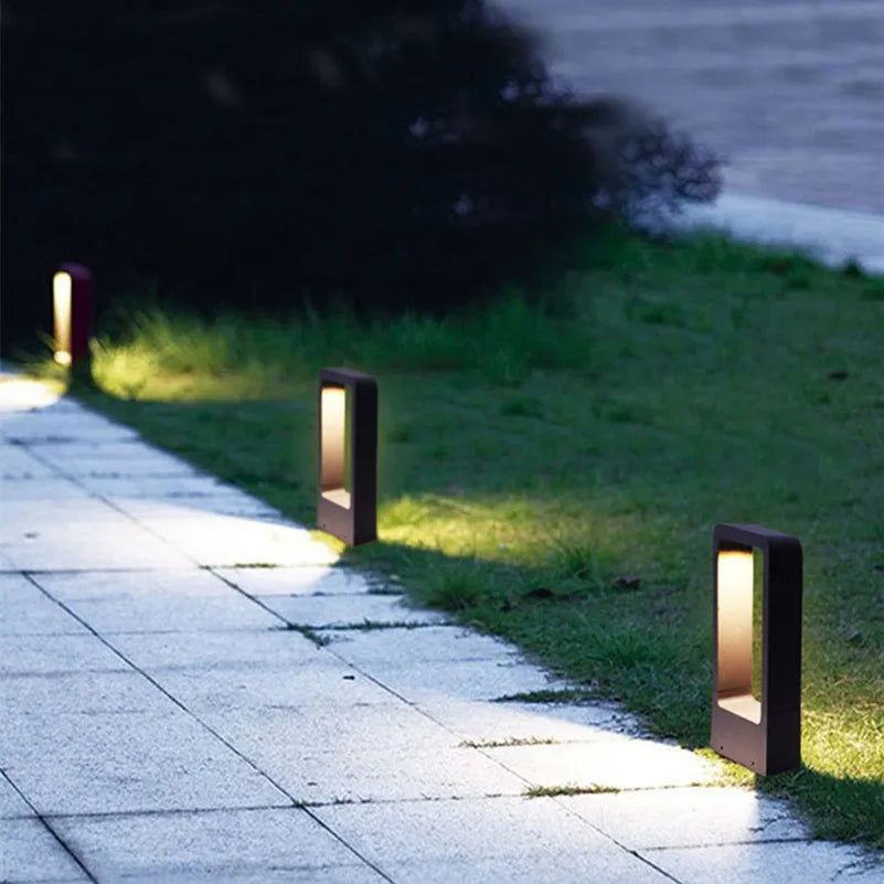 Lampe de sol de jardin étanche LumaWave pour l’extérieur | elesira