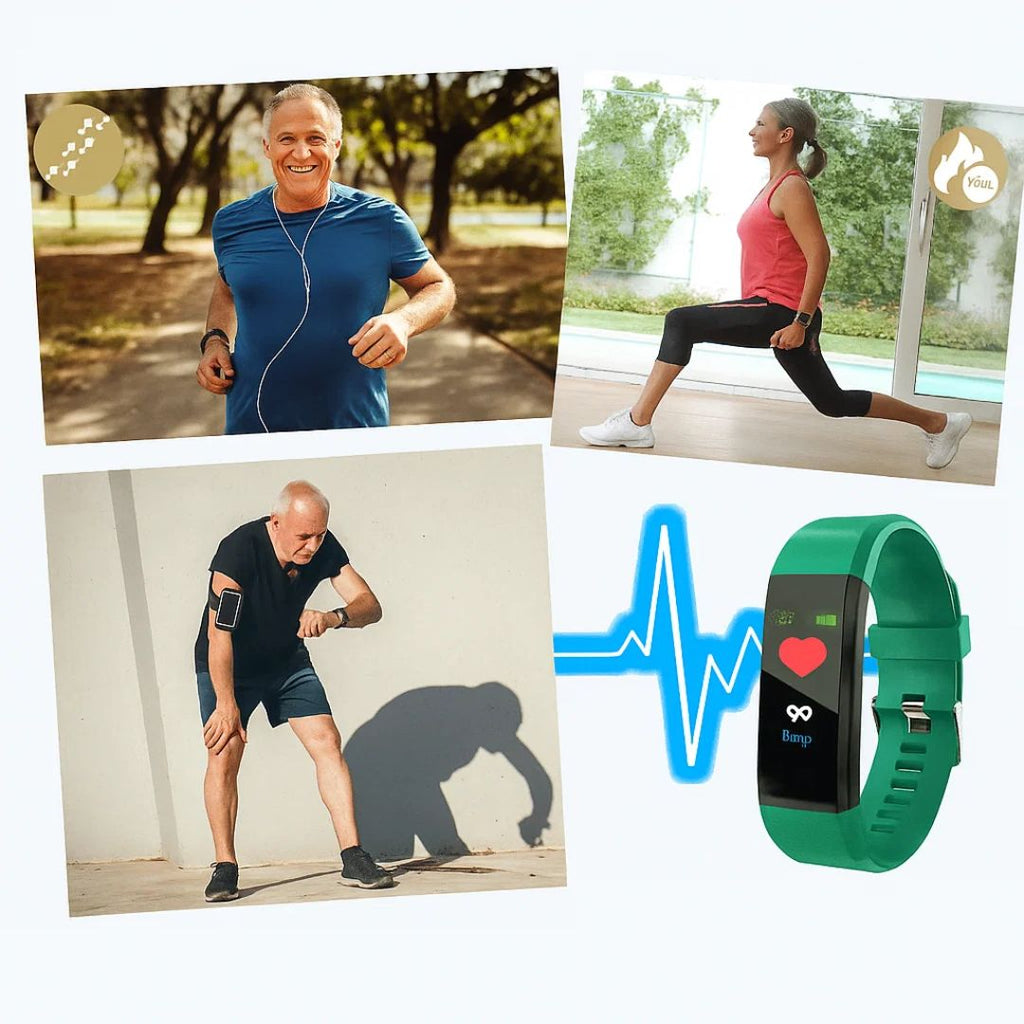 Pulsera para personas mayores con detección de caídas – monitor de actividad física | elesira