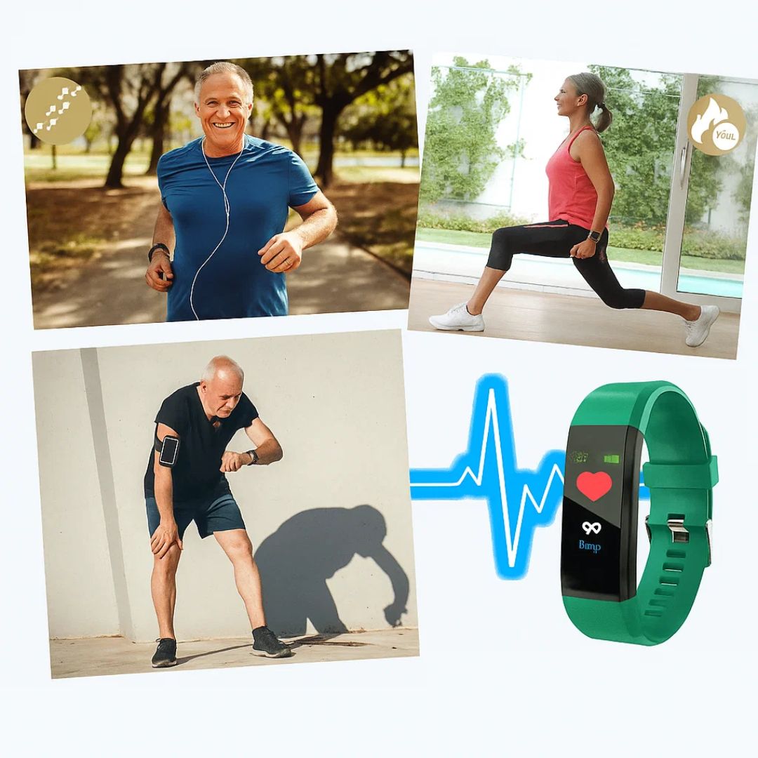 Pulsera para personas mayores con detección de caídas – monitor de actividad física | elesira