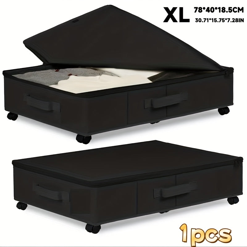 SmartSpace Under-Bed Organizer – Mobile Storage Solution | elesira