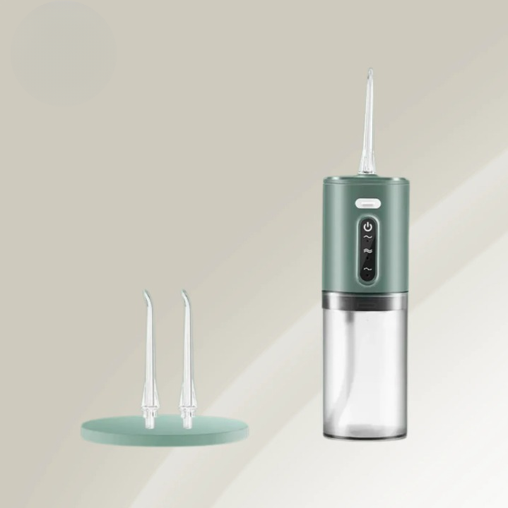 Irrigador oral para cuidados dentários com bicos intercambiáveis | elesira