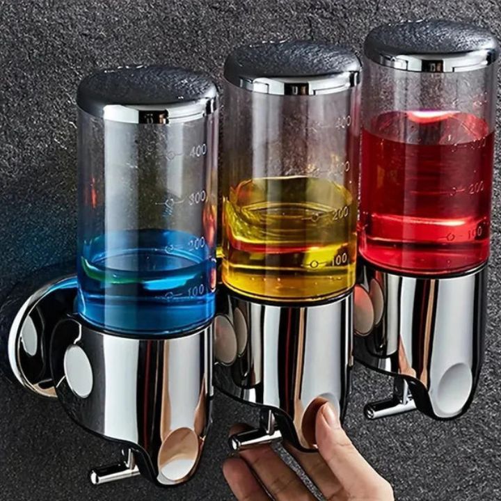 Distributeur de savon mural – Capacité de 500 ml | elesira