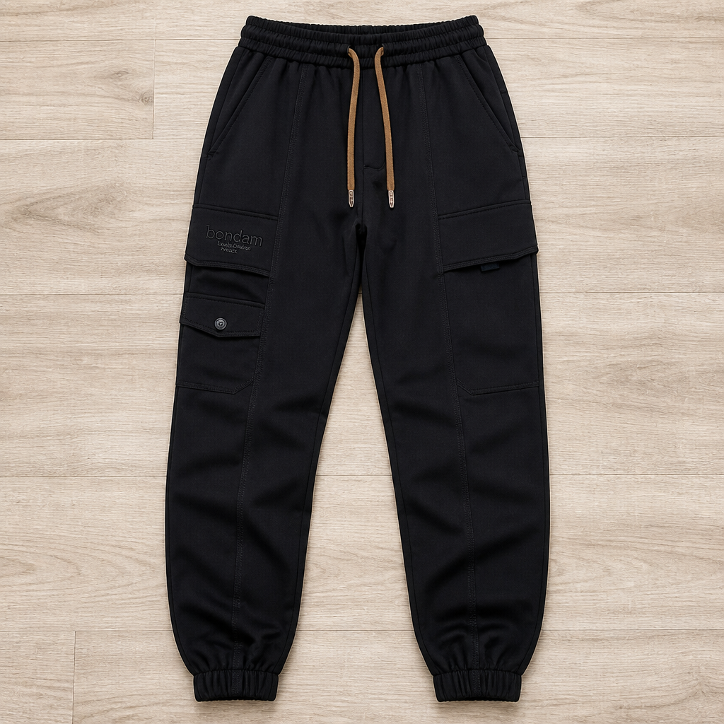 VitaLuxe – Pantaloni cargo jogger confortabili, cu talie ajustabilă cu șnur | elesira