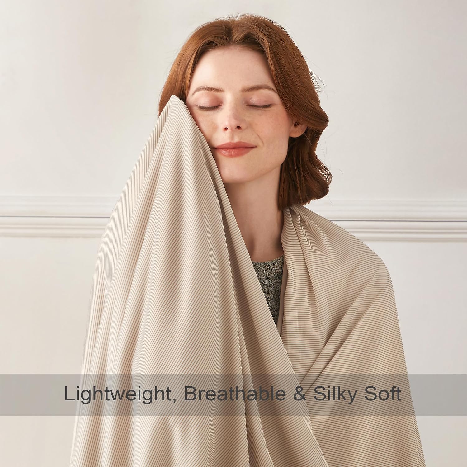 Cozy Comfort Cooling Blanket For Hot Sleepers With Breathable Fabric Light Summer Throw - Elesira