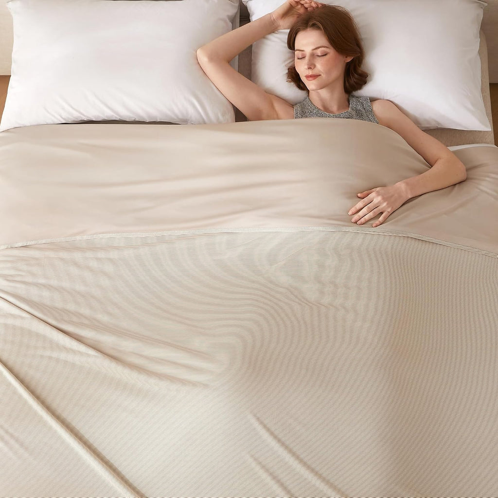 Cozy Comfort Cooling Blanket For Hot Sleepers With Breathable Fabric Light Summer Throw - Elesira