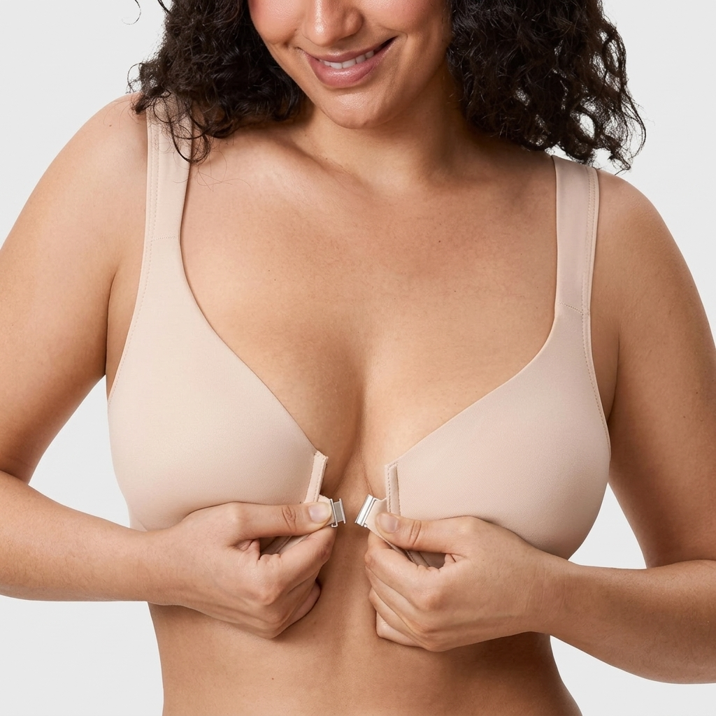 SilkStride Plunge Bra - ارفعي منحنياتك وثقتك مع راحة طوال اليوم | elesira