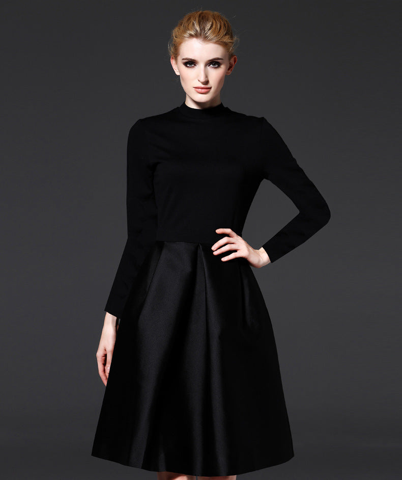 Robe Noire Légère & Élégante