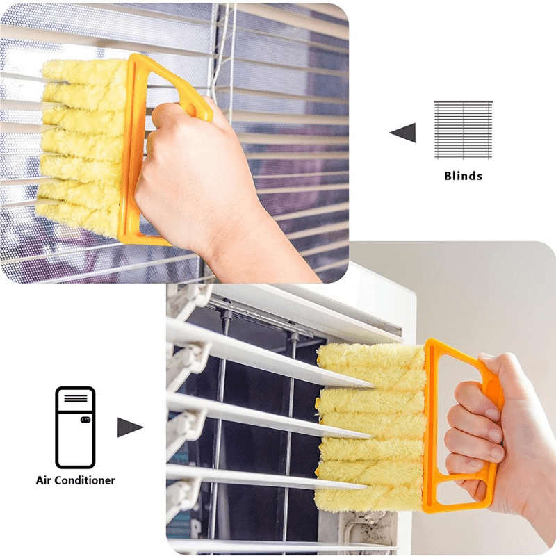 Brosse en microfibre lavable pour nettoyer les fenêtres et les stores | elesira