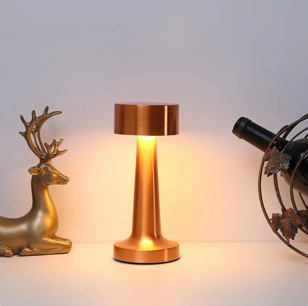 Wireless Dimmable LED Rechargeable Table Lamp ModernArt – Contemporary Touch Control - Living Room - Reading Lamp - Bedside Lamp | elesira