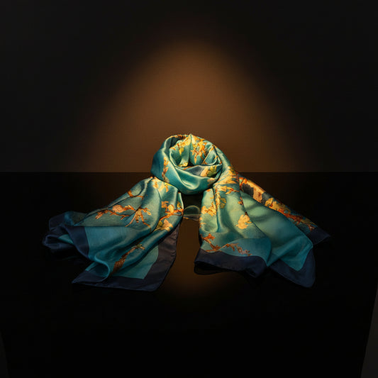 Châle Éden — Foulard Fleuri Léger & Élégant