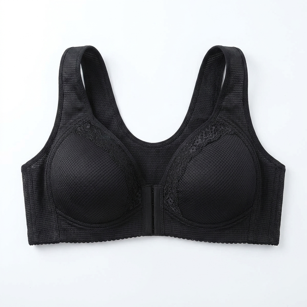 VivaFemme – Sutien din dantelă, fără bretele, cu închidere frontală | elesira