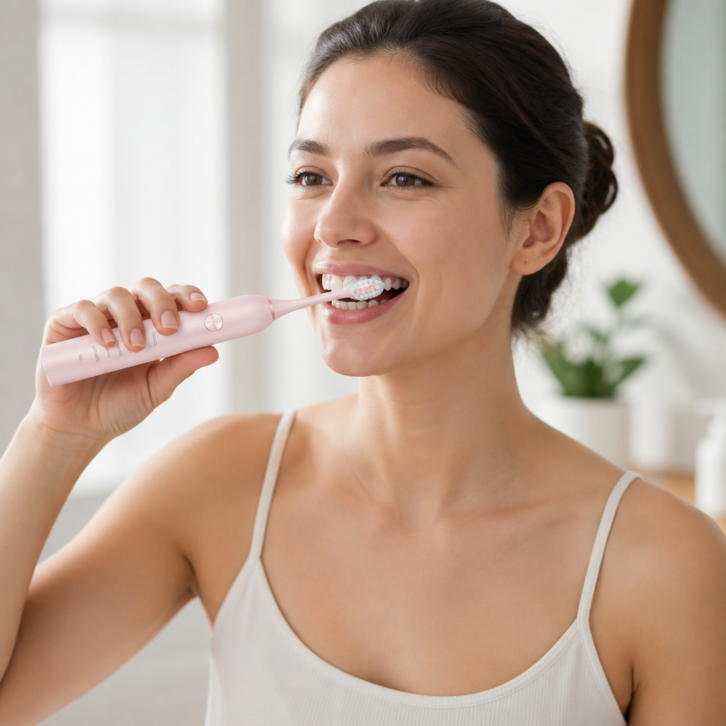 Smart 5-Mode Soft-Bristle Electric Toothbrush | elesira