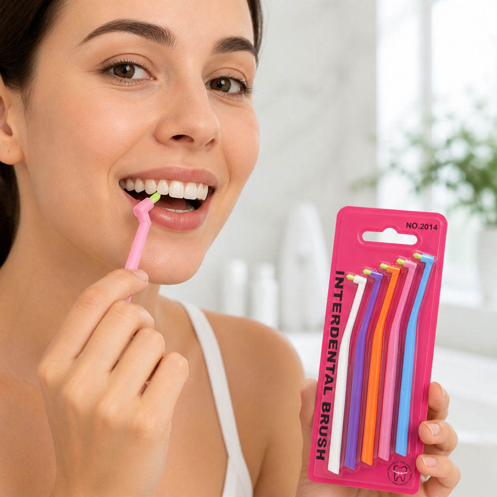 Soft Bristles & Flexible Tips Interdental Brushes (5-Pack) | elesira