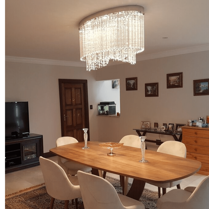 Infinity Crystal Chandelier | elesira
