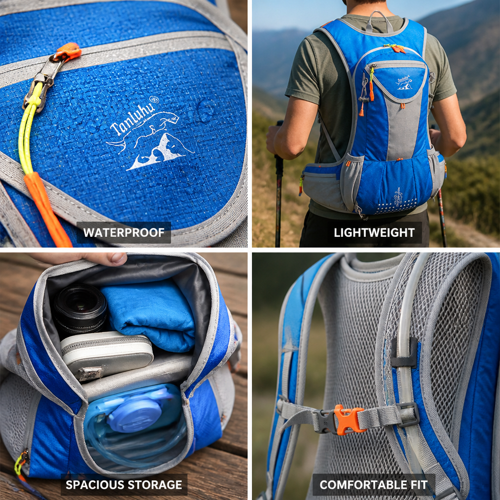 Sac à dos d’hydratation léger et étanche (20-30L) | elesira
