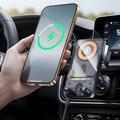 Suport auto pentru smartphone cu încărcare wireless | elesira