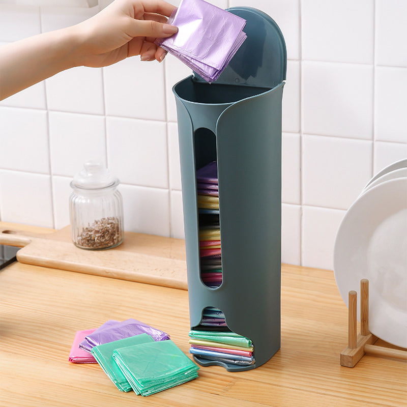 Wandgemonteerde organizer voor plastic zakken | elesira