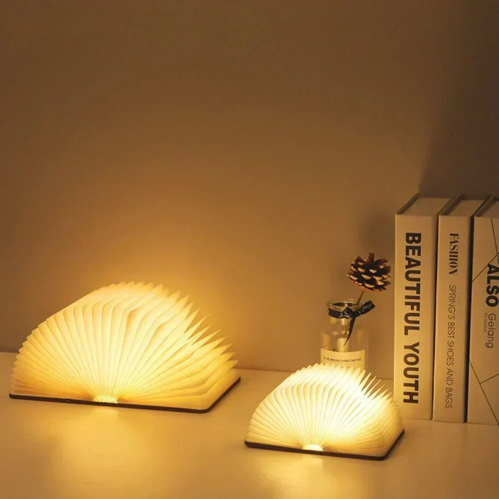 GlowFold マグネット式ブックランプ – ポータブル＆充電式LEDライト | elesira