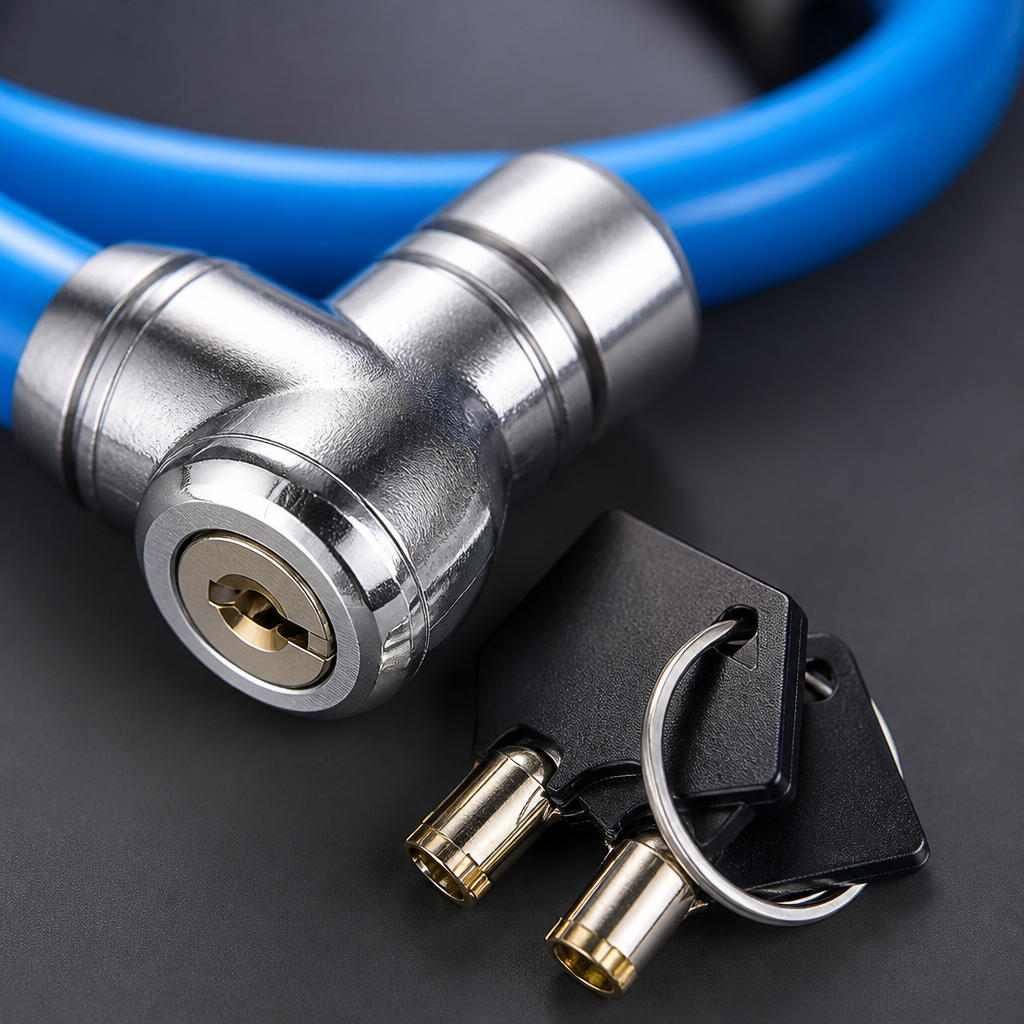 VeloShield Cable Lock | Feel Unbreakable Freedom Without the Bulk or Weight | elesira