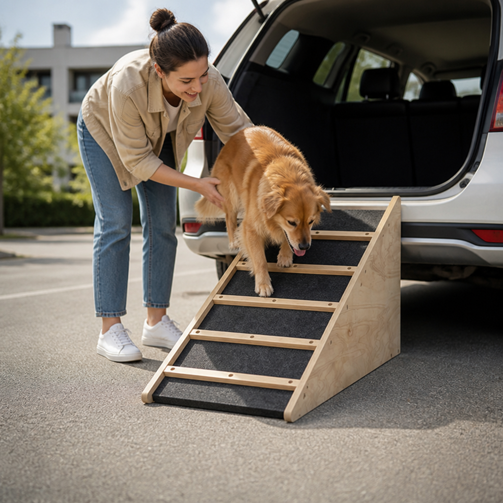 sturdy dog ramp | elesira