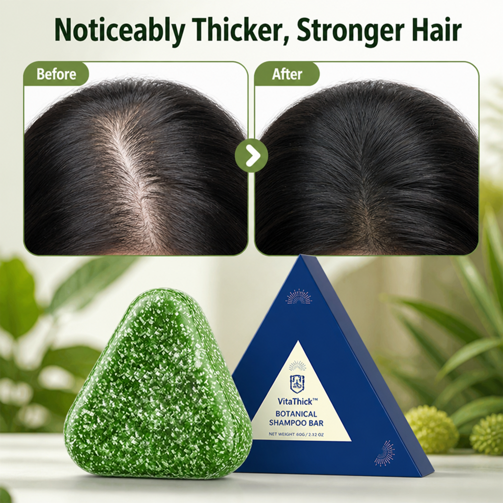 VitaThick Botanical Shampoo | Ignite Strength and Volume for Hair That Commands Attention | elesira