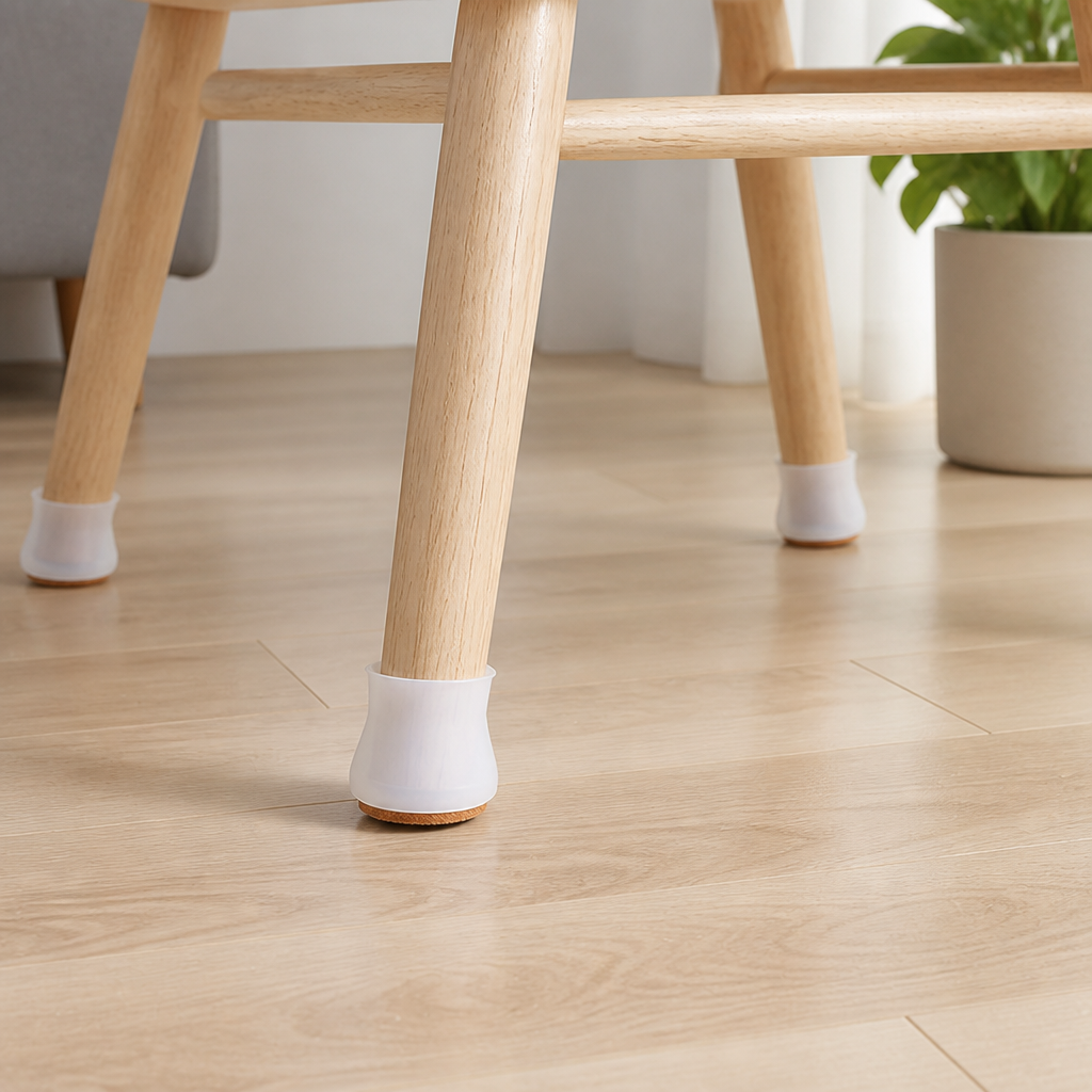 ZenGuard-meubelbeenbeschermers | Bescherm uw vloeren geruisloos en herwin de rust in huis | elesira