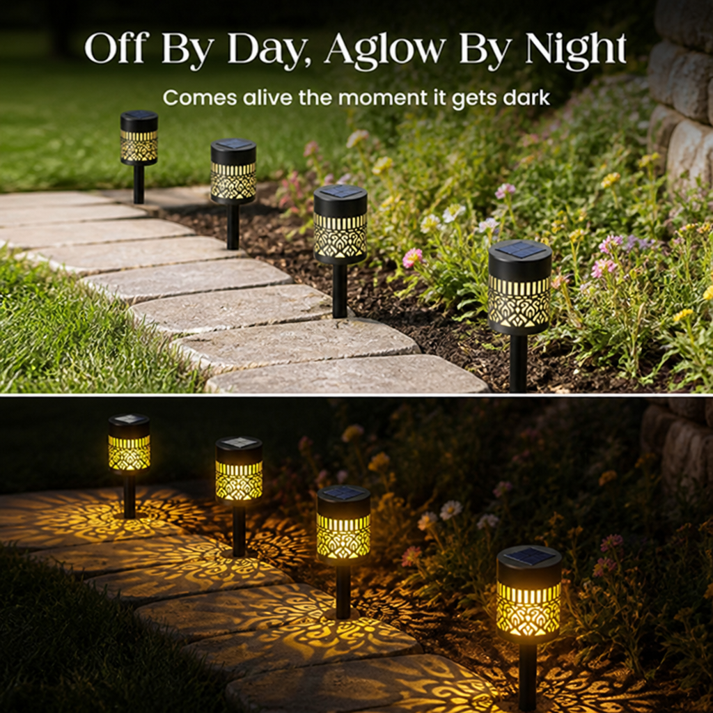 SolarAura Mandala Light | Transform Your Nights into a Spellbinding Oasis of Calm and Eco-Friendly Glow | elesira