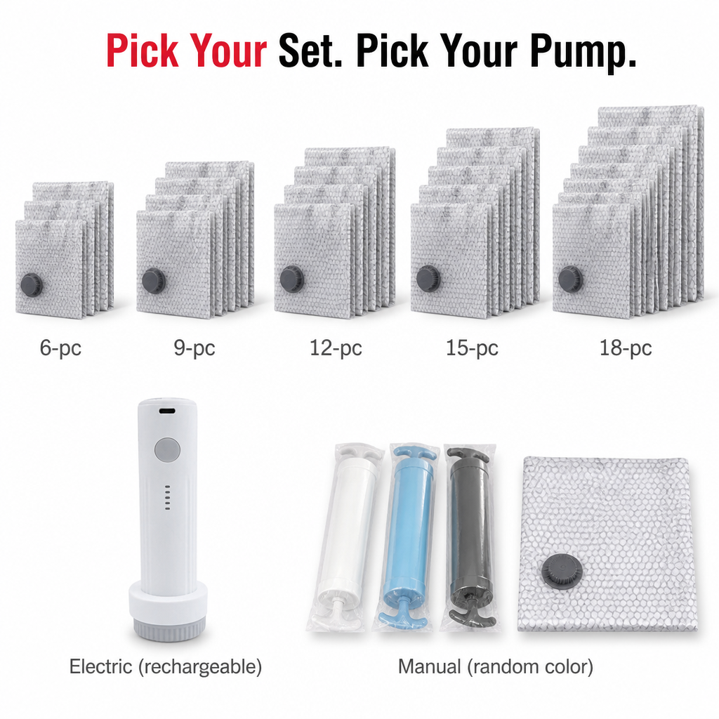 SpaceSculptor - Slash Closet Clutter by 80% Without Puffy Backup Bags | elesira