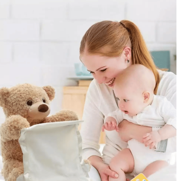 SnugglePals Wonder Bear | Entfacht unzählige Lächeln und Kuschelmomente, die dein Kind lieben wird | elesira
